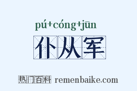 仆从军是什么意思的图片